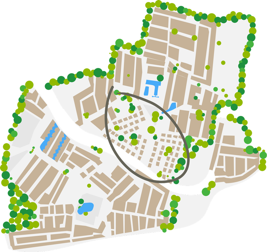 Map Maisons vacances area